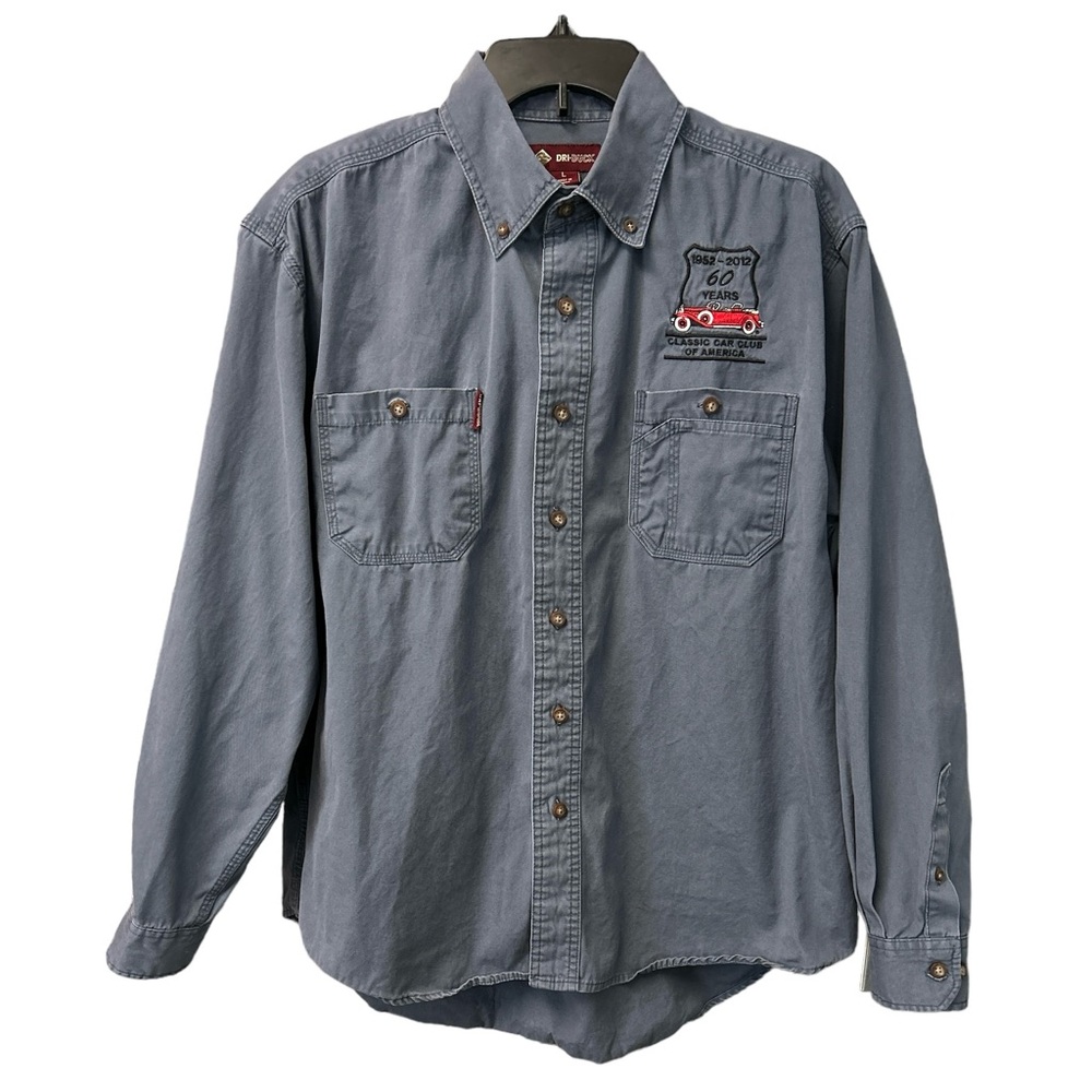 Dri-Duck Sawtooth Collection Men’s Long Sleeve Button Down Shirt Size Large